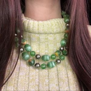 1950’s green beads
